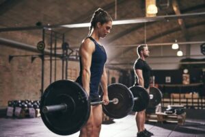 Strength training with expert gym trainers